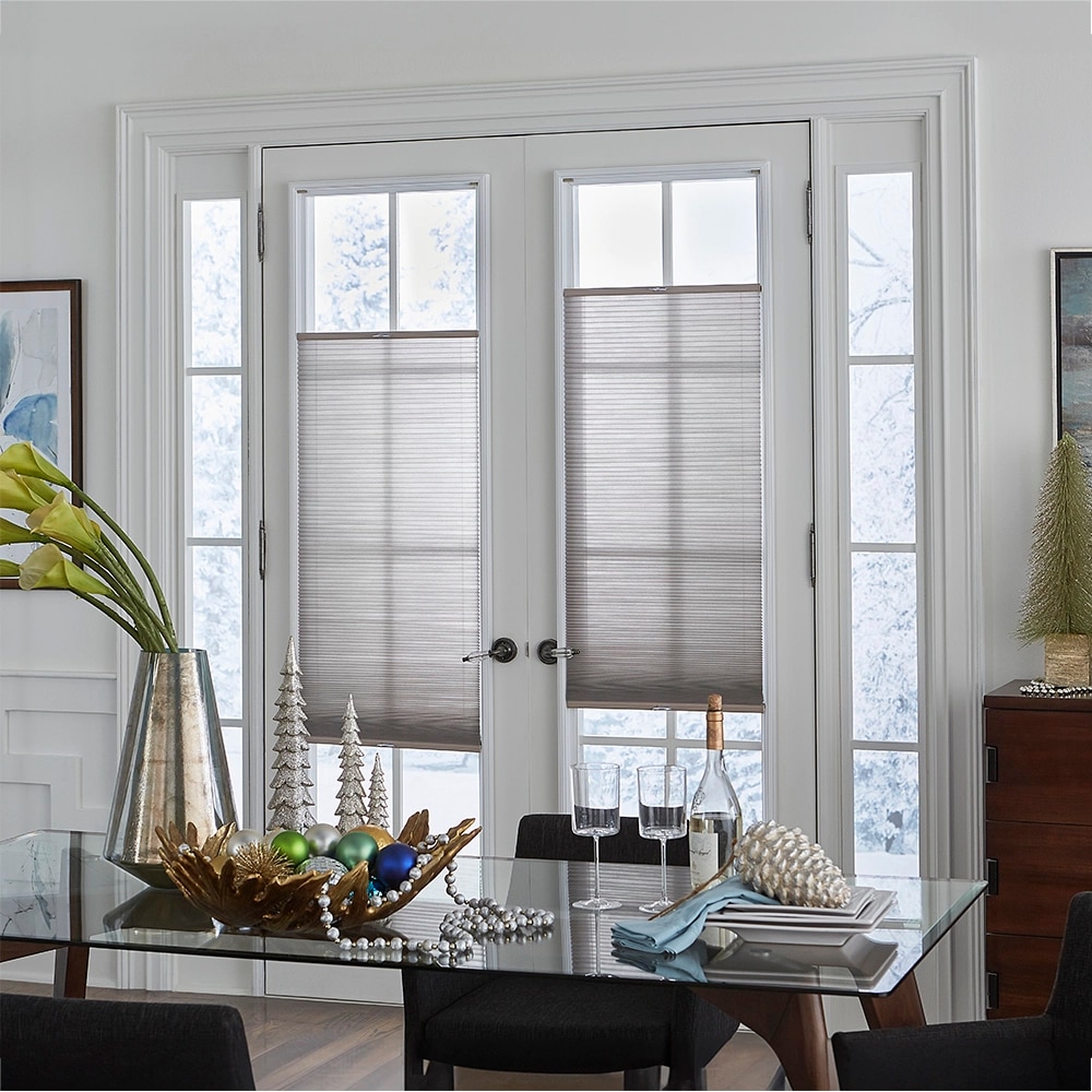 Blinds in store french doors