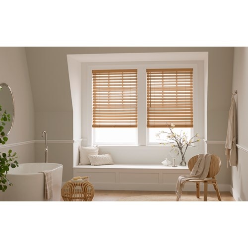 2 Inch Wood and Faux Wood Blinds