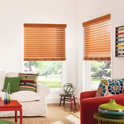 Alternate image for 2 1/2 Inch Faux Wood Blinds