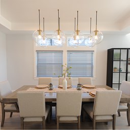 Alternate image for Designer Cordless 2 Inch Faux Wood Blinds