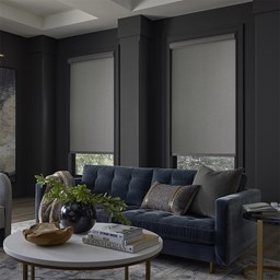 Alternate image for No Drill Blackout Roller Shades