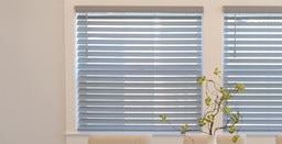 Designer Cordless 2 Inch Faux Wood Blinds