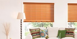 2 1/2 Inch Faux Wood Blinds