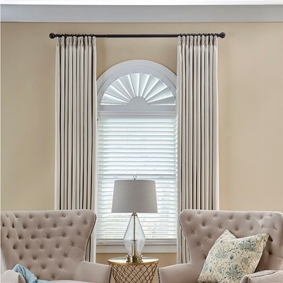 blinds arch wood windows window arched treatments composite curtains arches coverings shaped faux blind open drapes odd shutters shades half
