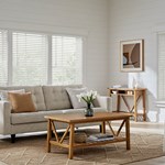 Cordless 2 Inch Faux Wood Blinds