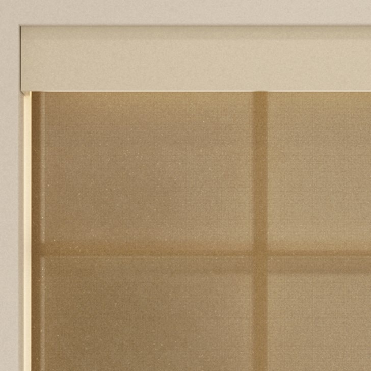 Color: Woodland 3% Olive; Fascia: Off White; Bottom Rail: Square Hembar