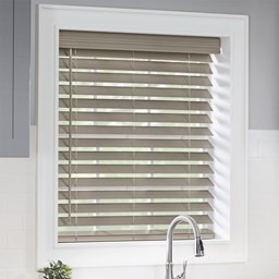 Classic Cordless 2 1/2 Inch Faux Wood Blinds