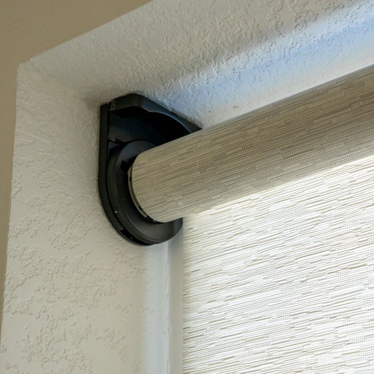 No Cassette roller shades