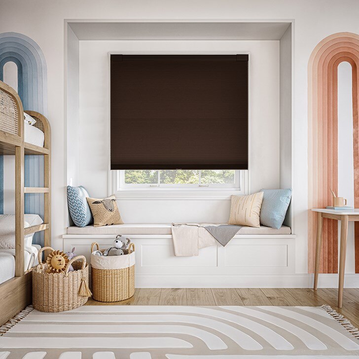 Color: Java H25378; Lift: Cordless