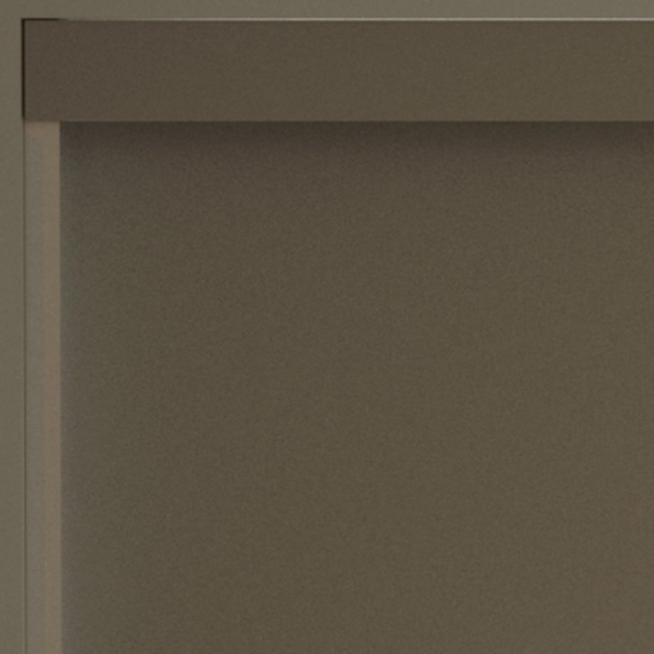 Color: Catania Mist; Bottom Rail: Square Hem Bar; Light Blockers: Grey