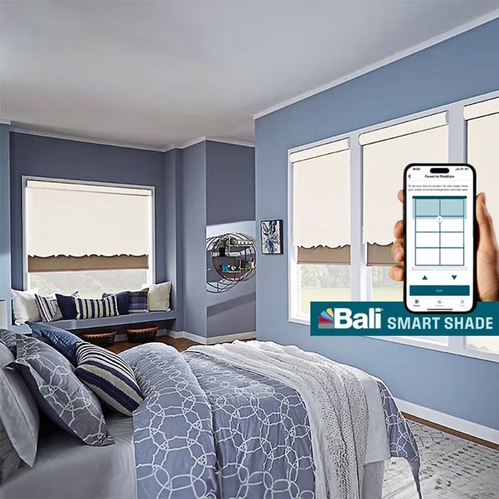 Bali Smart Shade - Color: Manhattan Off White