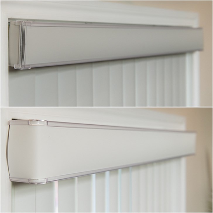 (Top to bottom) Square Corner Valance and the Rounded Corner Valance.